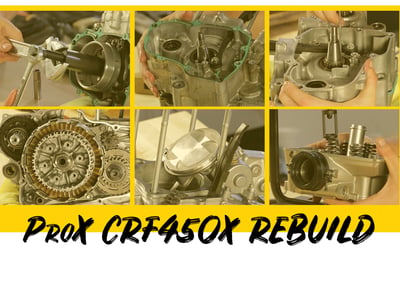 Honda CRF450X Complete Engine Rebuild Video Guide | ProX
