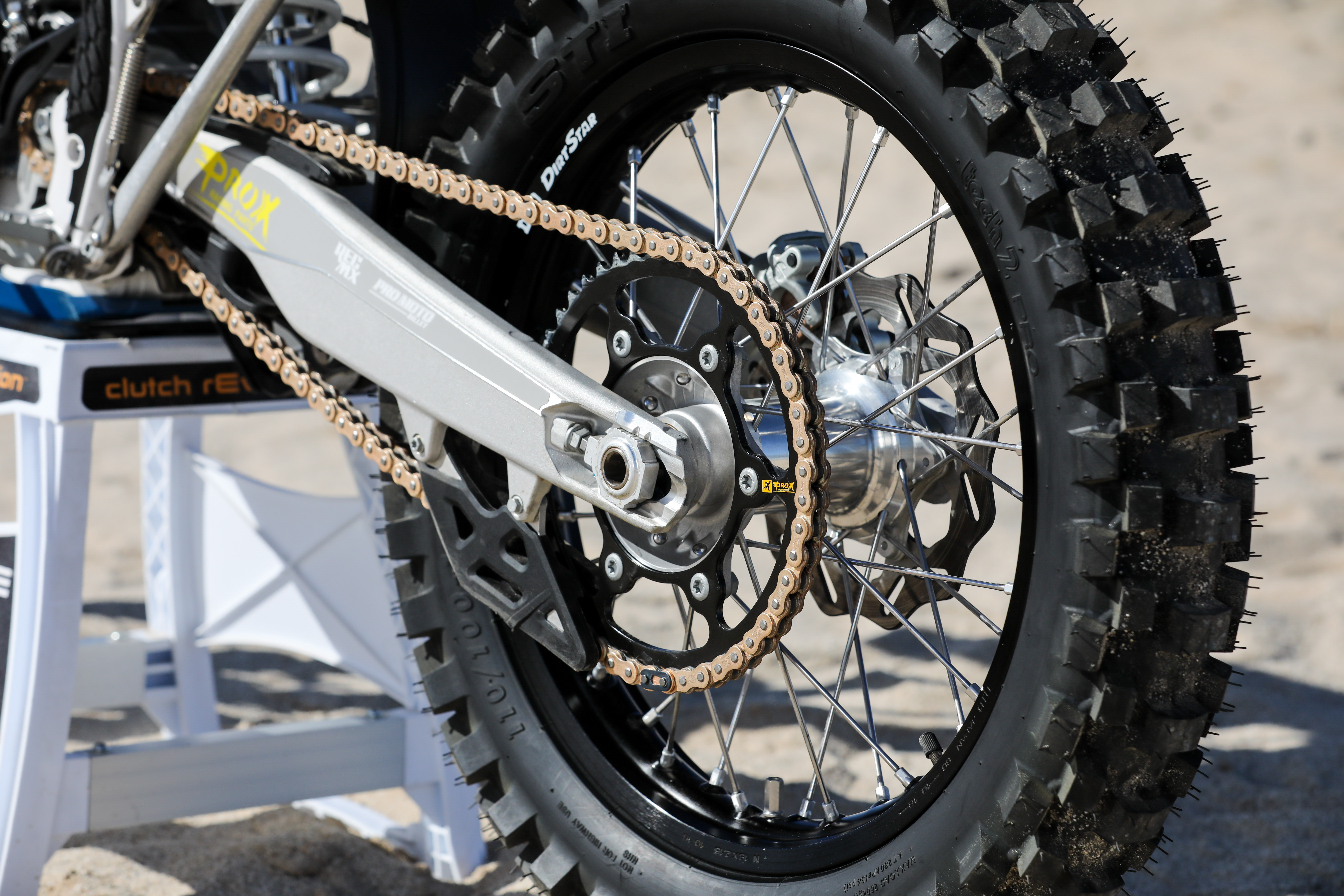 changing front sprocket on dirt bike